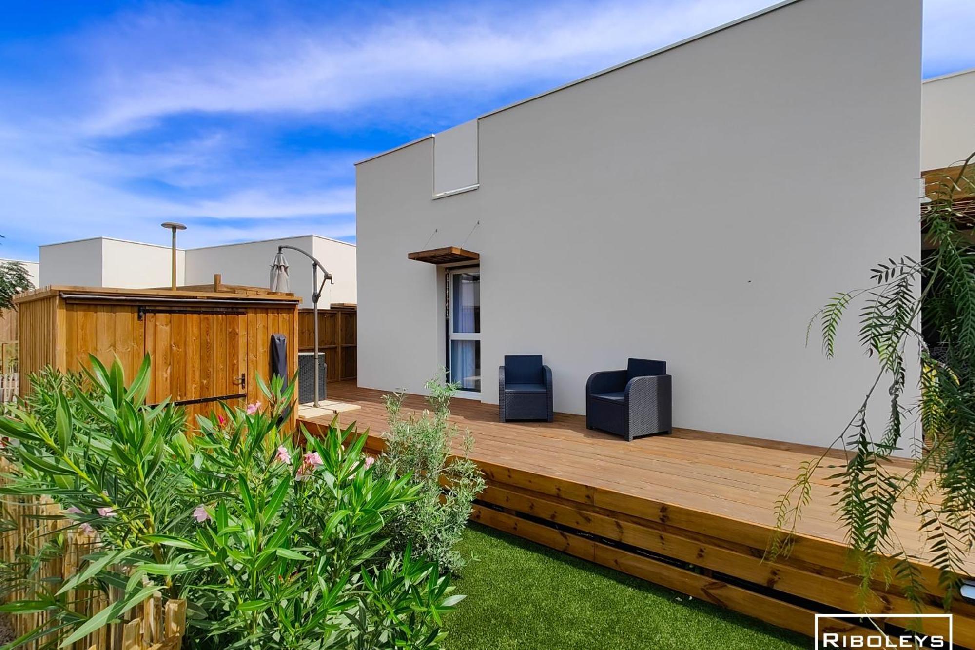 Villa T3 Climatisee En Residence Avec Piscine ヴィア エクステリア 写真